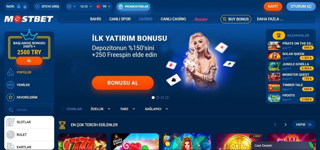 Mostbet Sports and Football Bets