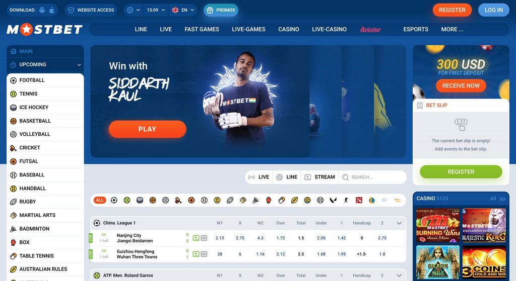 Mostbet Casino Saytına Giriş Böyük Qələbə